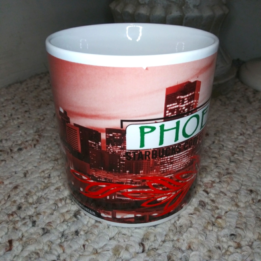 Vintage Starbucks 1999 X-Large Phoenix City/Desert Collectible Coffee Mug - Picture 6 of 9